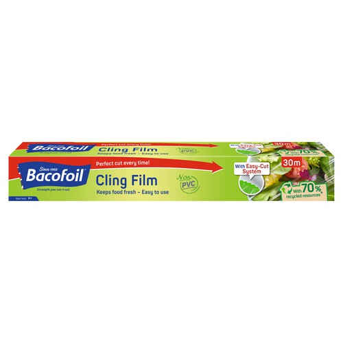 Bacofoil PVC Free Cling Film 30m