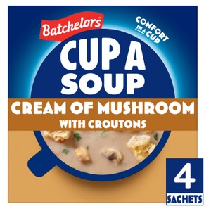 Batchelors 3 Cup a Soup with Croutons Cream of Vegetable Sachets 90g
