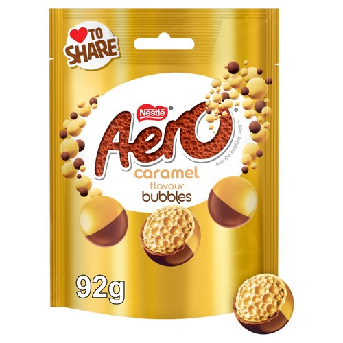Aero Bubble Caramel Pouch 