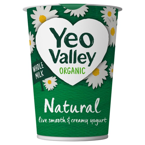 Yeo Valley Organic Natural Whole Milk Yogurt