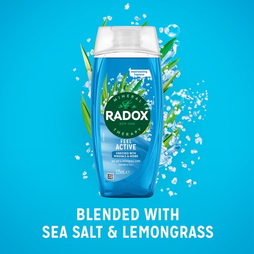 Radox Feel Active Mood Boosting Shower Gel  225ml