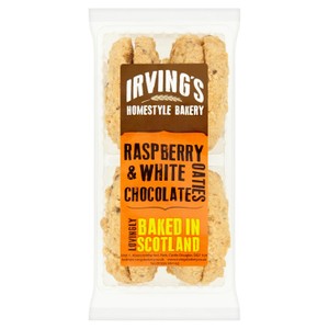 Irving's Homestyle Bakery Raspberry & White Chocolate Oaties