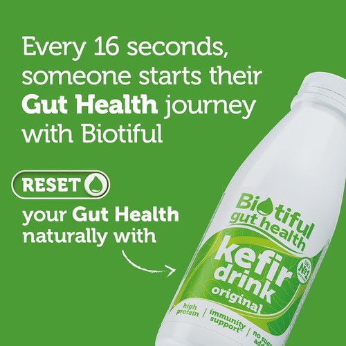 Biotiful Gut Health Kefir Drink Cherry 500ml
