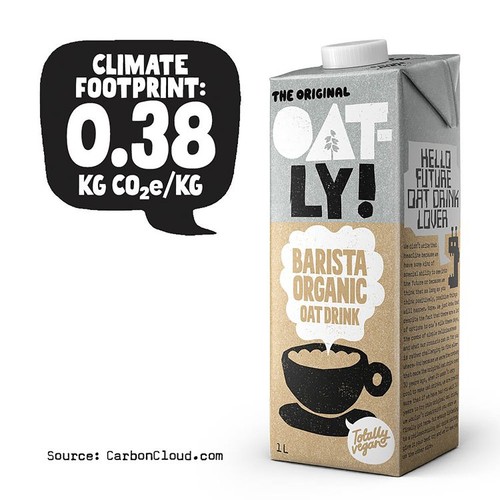 Oatly Oat Drink Barista Organic Long Life 1L
