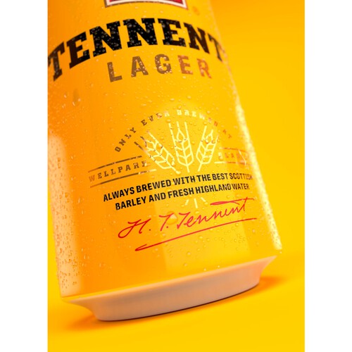 Tennent's Lager (Abv 4%)