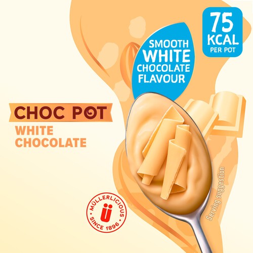 Muller Light Choc Pot White Chocolate Dessert