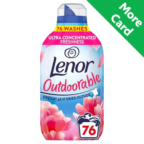 Lenor Outdoorable Pink Blossom Fabric Conditioner 76 Washes