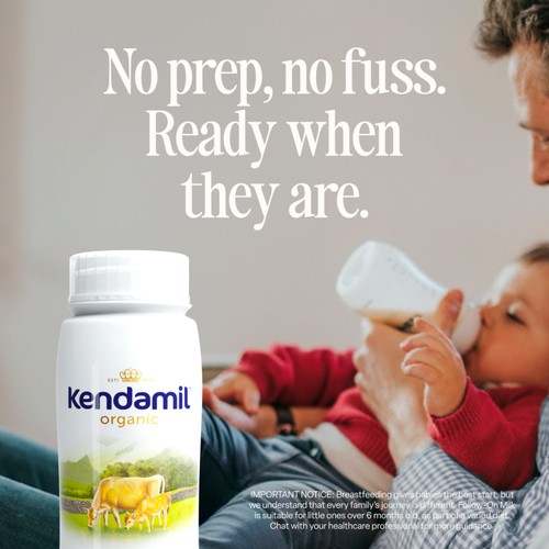 Kendamil Organic Ready To Feed Follow On Milk 6X200 ML