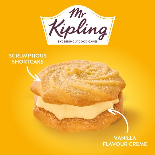 Mr Kipling Custard Cream Whirls 