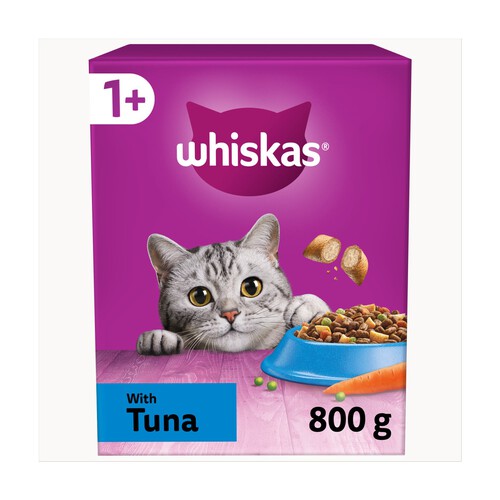 Whiskas 1+ Tuna Adult Dry Cat Food