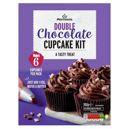 Morrisons Double Chocolate Cupcake Kit