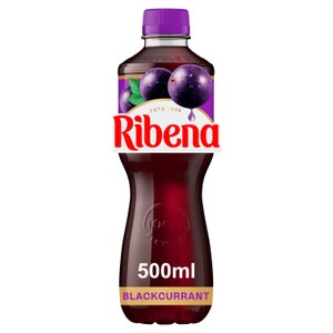 Ribena Blackcurrant Juice Drink No Added Sugar 500ml
