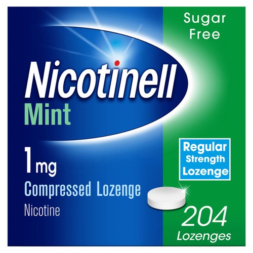 Nicotinell Stop Smoking Aid Nicotine Lozenge 1mg Mint
