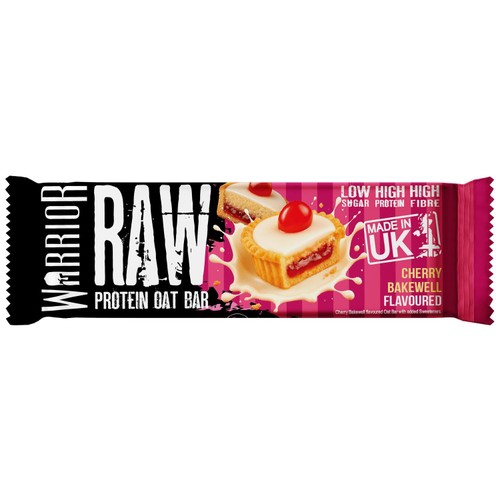 Warrior Raw Protein Cherry Bakewell 75g