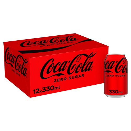 Coca-Cola Zero Sugar Cans