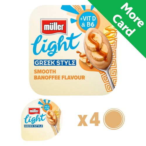 Muller Light Greek Style Banoffee Yogurt