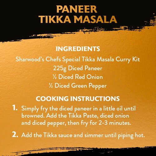 Sharwood's Chef Special Tikka Masala Curry Kit 