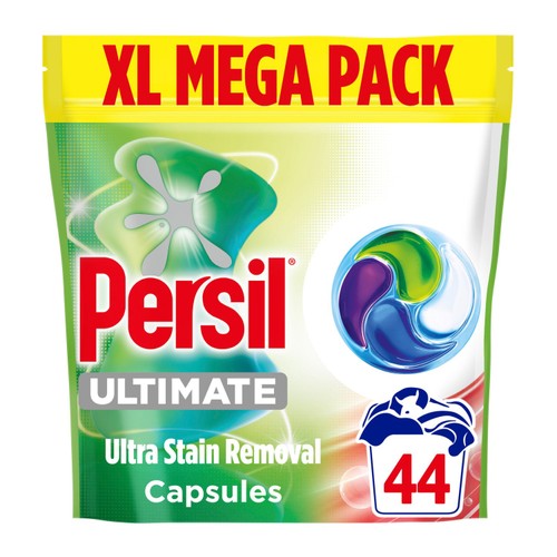 Persil Ultimate Washing Capsules Extra Stain Removal Bio 44 Washes