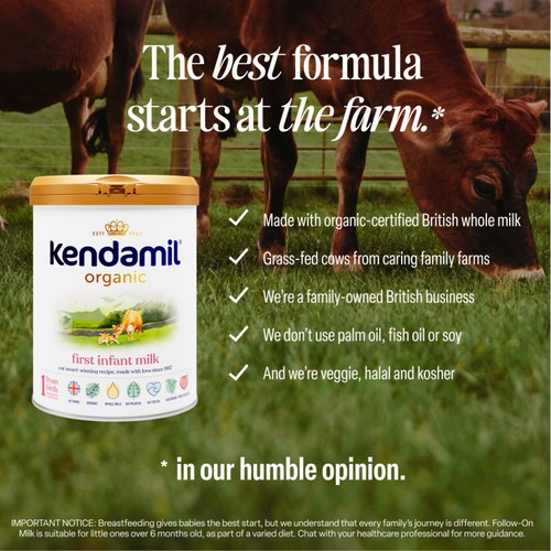Kendamil Organic First Infant Milk Stage 1