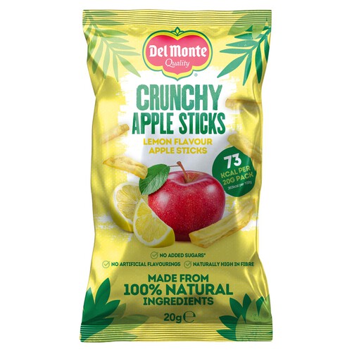 Del Monte Crunchy Lemon Flavour Apple Sticks