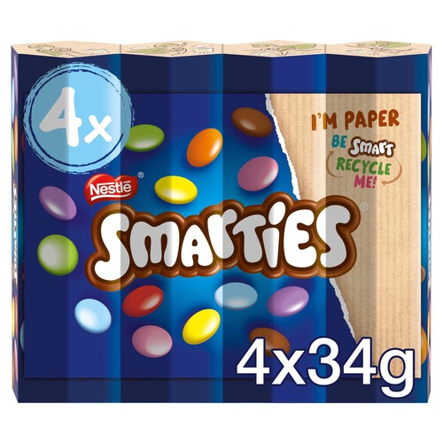 Smarties Tube 4 Pack