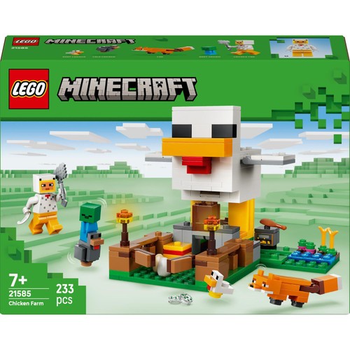 Lego Minecraft Chicken Farm 21585