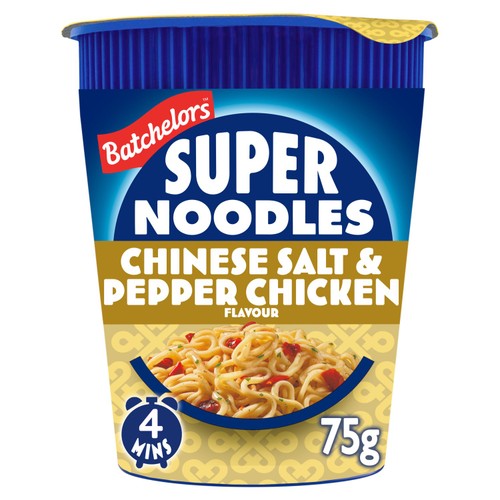 Batchelors Super Noodles Chinese Salt & Pepper Chicken Noodle Pot 75g