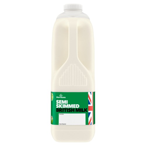Morrisons British Semi Skimmed Milk 6 Pint