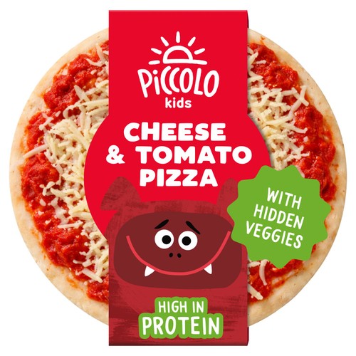 Piccolo Mini Cheese & Tomato Pizza With Hidden Veggies 120g