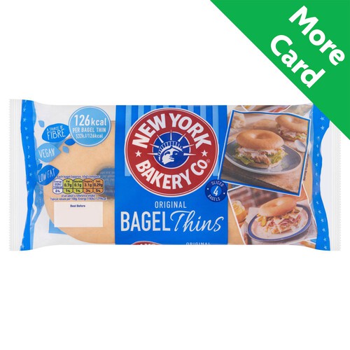 New York Bakery Co. Original Bagel Thins