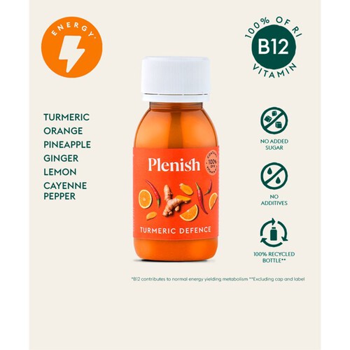 Plenish Cold-Pressed Turmeric Defence 