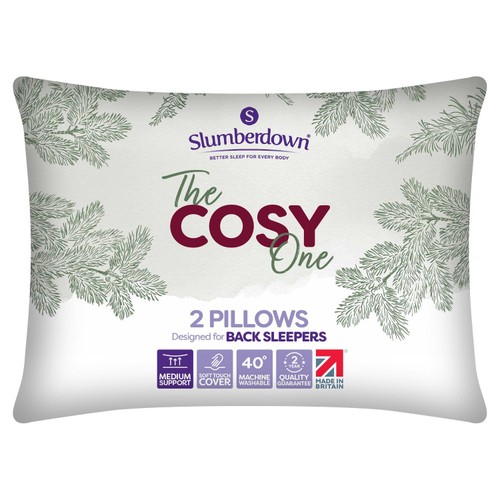 Slumberdown The Cosy One Pillow Pair