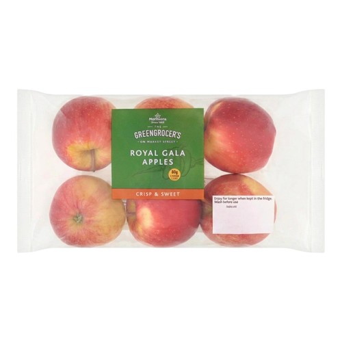 Morrisons Royal Gala Apples 6 Pack