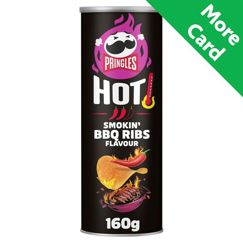 Pringles Hot Smoky BBQ Ribs