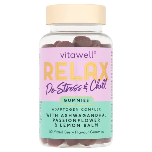 Vitawell Relax Gummies 50s