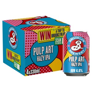 Brooklyn Pulp Art Hazy IPA 4x330ml
