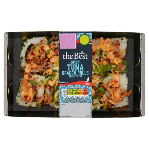 Morrisons The Best Spicy Tuna Dragon Rolls