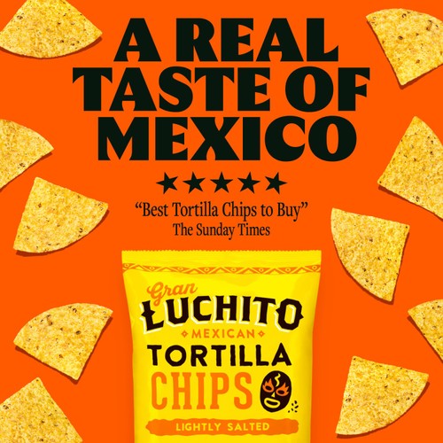 Gran Luchito Lightly Salted Tortilla Chips 170g