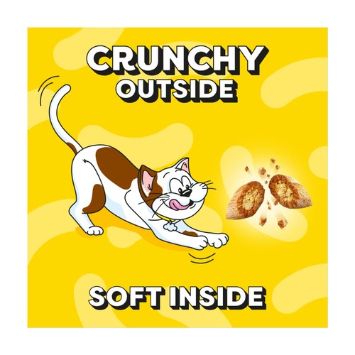 Dreamies Cat Treat Biscuits With Chicken Bulk Mega Tub 