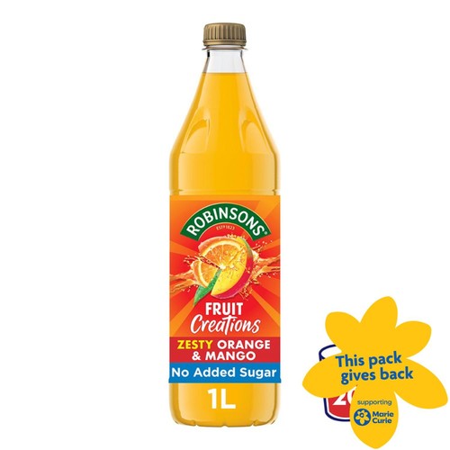Robinsons Fruit Creations Orange & Mango Squash
