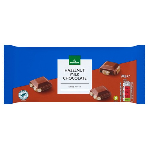 Morrisons Milk Chocolate Wholenut