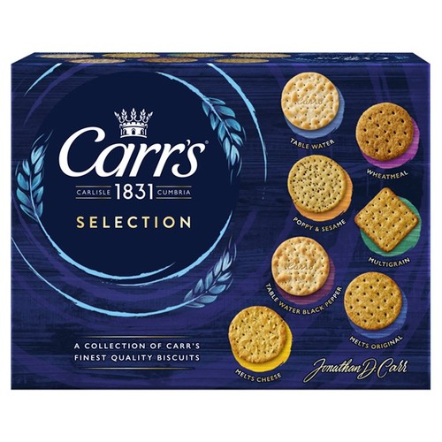 Carrs crackers selection
