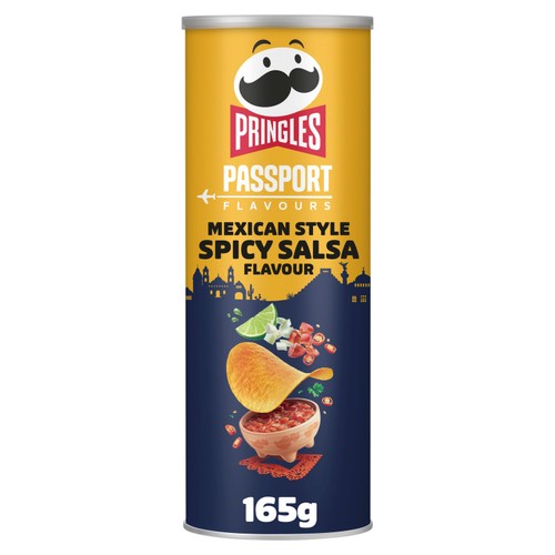Pringles Passport Spicy Salsa  165g