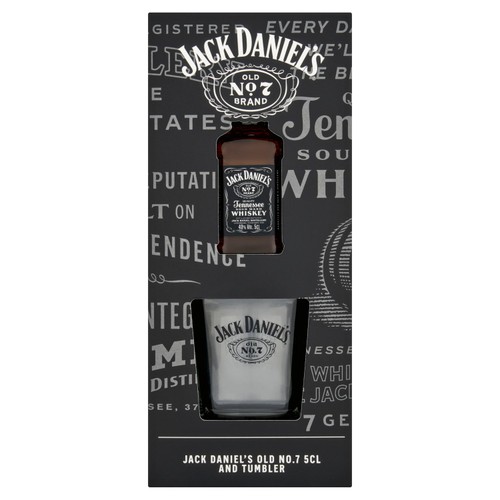 Jack Daniel's & Glass Gift Set 50ml