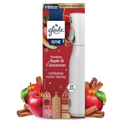 Glade One Refillable Room Spray Twinkling Apple & Cinnamon 13Ml