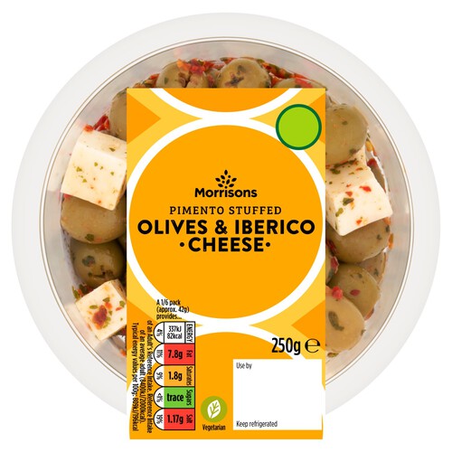 Morrisons Pimento Stuffed Olives With Iberico 