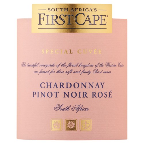 First Cape Special Cuvee Chardonnay Pinot Noir Rose 75CL