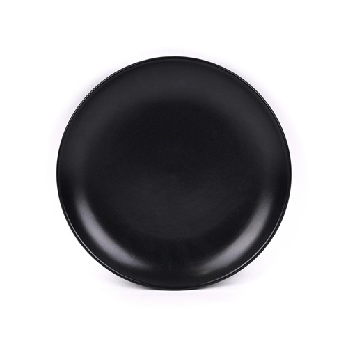 Nutmeg Home Black Stoneware Side Plate