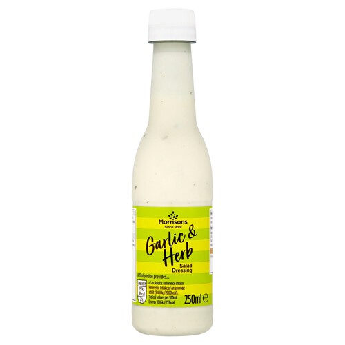 Morrisons Garlic & Herb Dressing