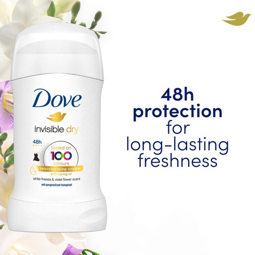 Dove Invisible Dry Antiperspirant Deodorant Stick 40ml